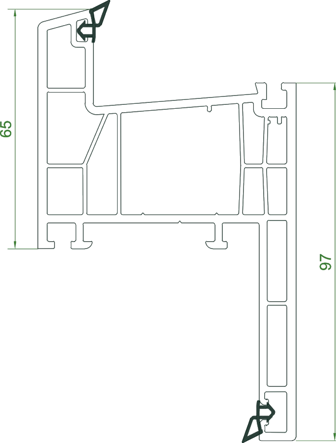 Frame Casement With-Overlap Frankfort