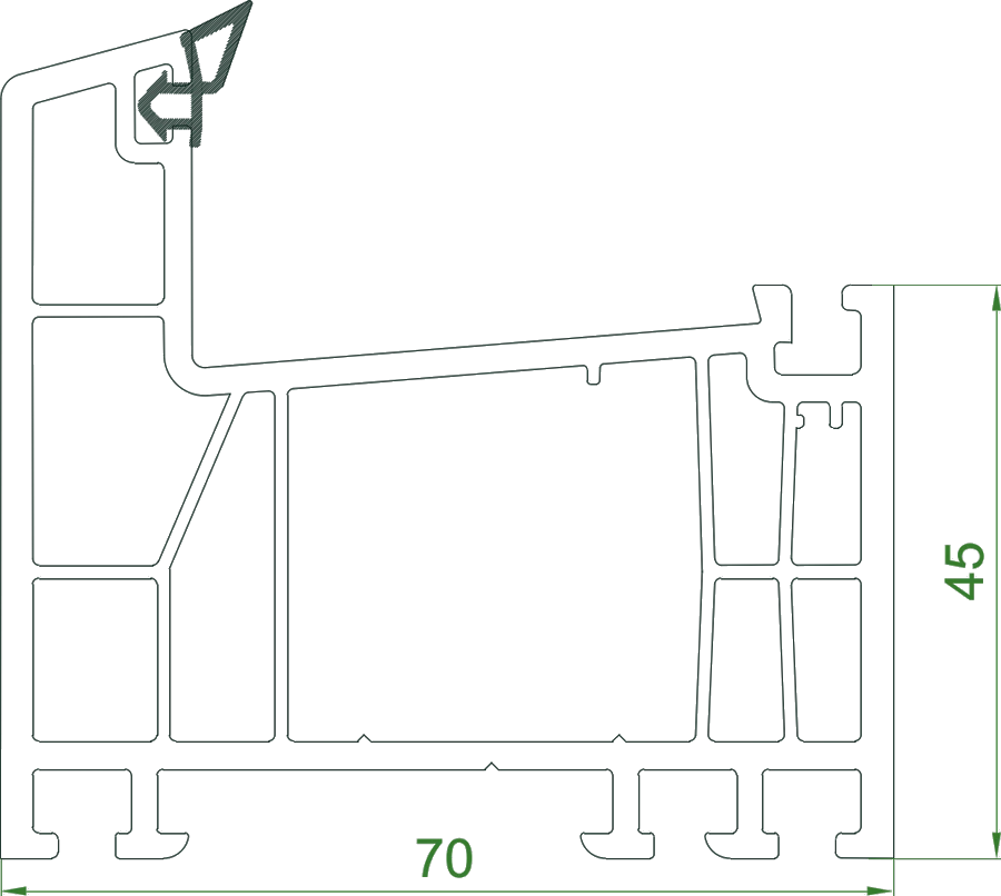 Frame Casement Without-Overlap Frankfort