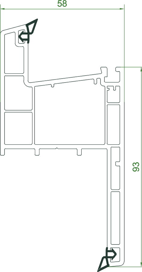 Frame Casement With-Overlap Seti