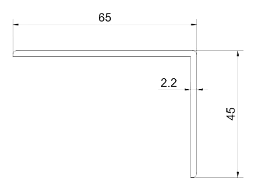 L Shape Overlap Common Frame Common